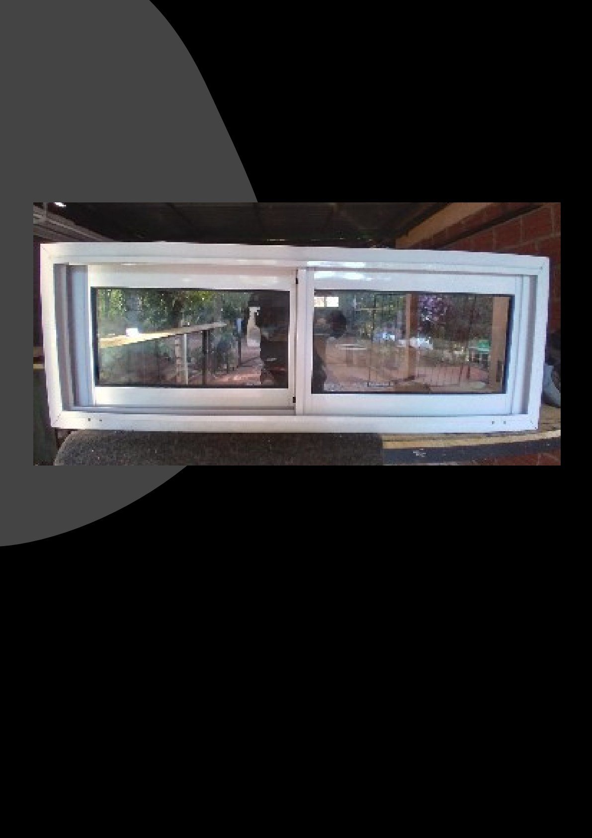 Ventana Corrediza Blanca