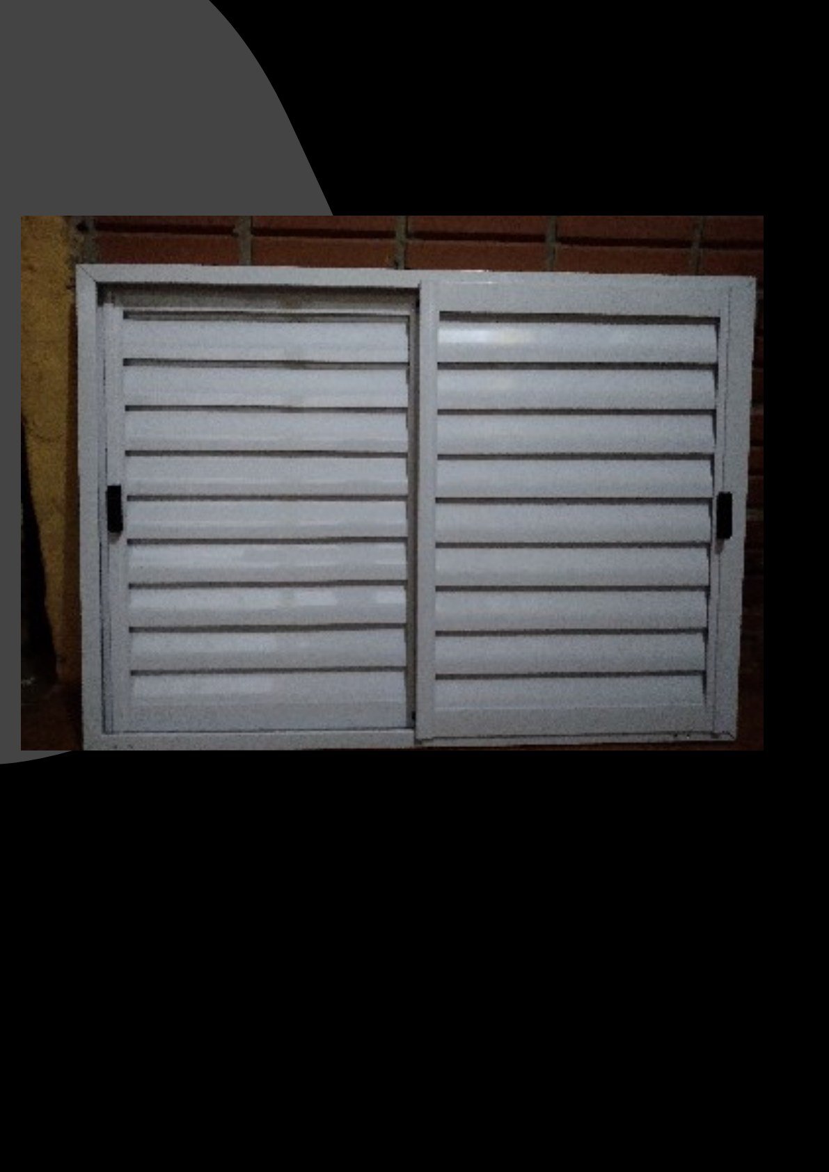 Ventana Corrediza con Persiana