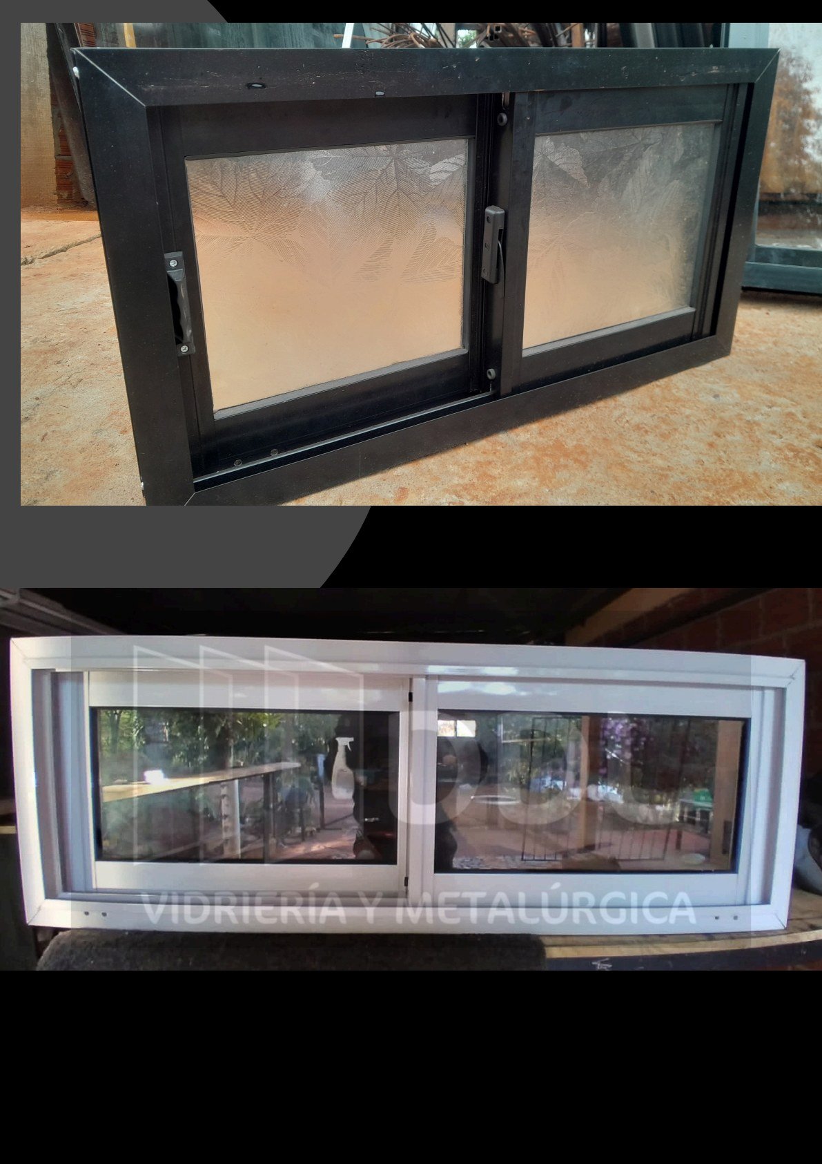 Ventana Corrediza Decorativa