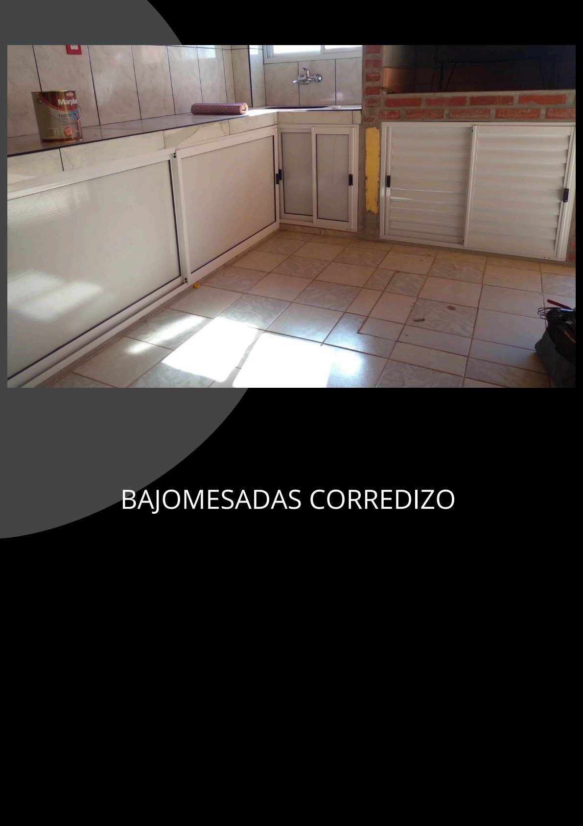 Bajomesada Corredizo