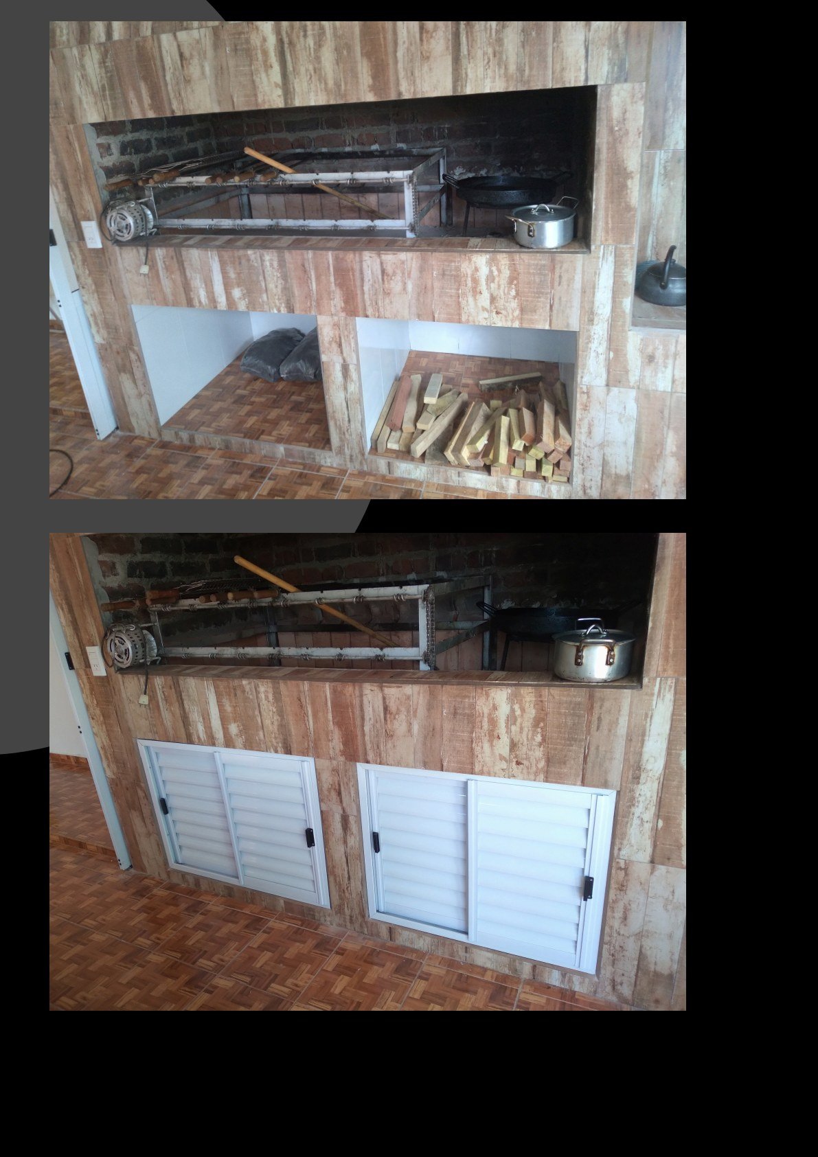 Ventanas para Quincho / Barbacoa