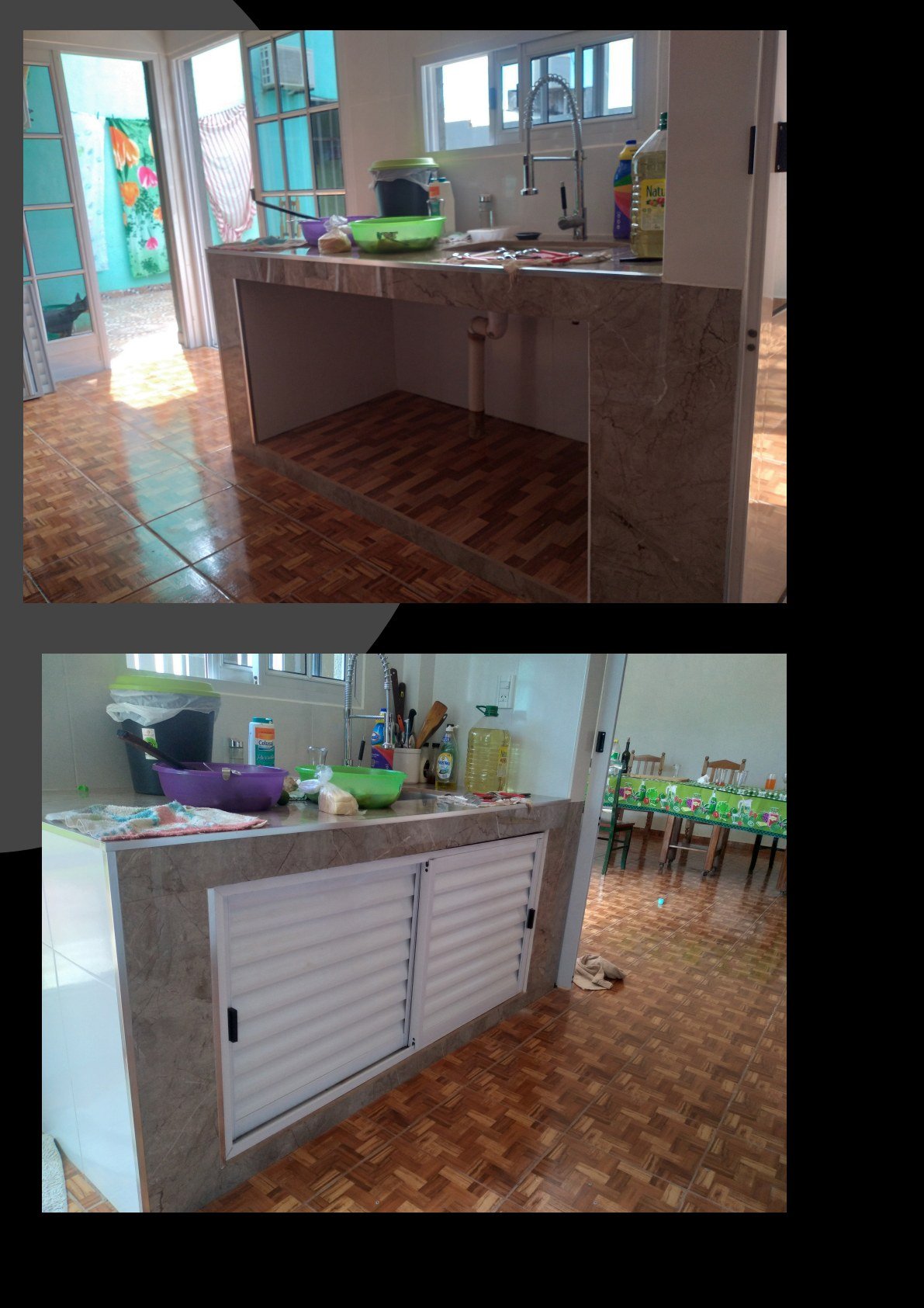 Puertas de Aluminio para Cocina